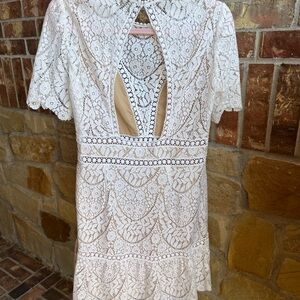 SAYLOR Darian Dress - White